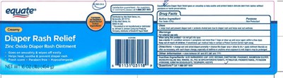 Image Of Jar (Equate Creamy Diaper Rash Relief)